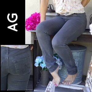 SATEEN AG Stilt Dark Gray Premium Denim